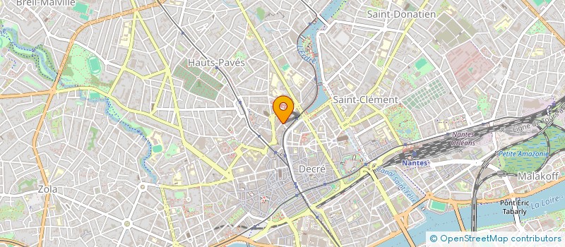 localisation de l'entreprise PRAXITELE CONSEIL à NANTES