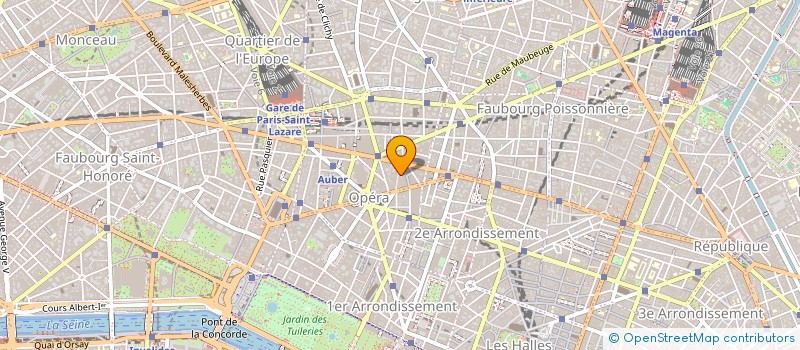 localisation de l'entreprise PRAXOR AUDIT à PARIS