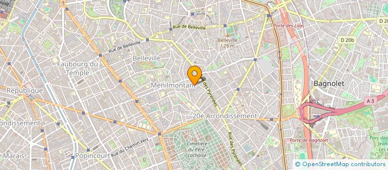 localisation de l'entreprise PRAXXIS  PARIS