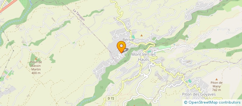 localisation de l'entreprise PRAXYS  LE TAMPON