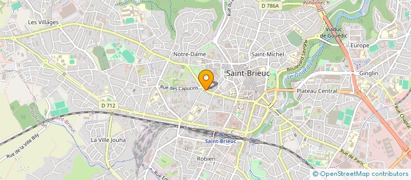 localisation de l'entreprise PRAZ CARTAN à SAINT-BRIEUC