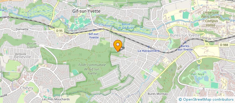 localisation de l'entreprise PRAZ CHARON  GIF-SUR-YVETTE