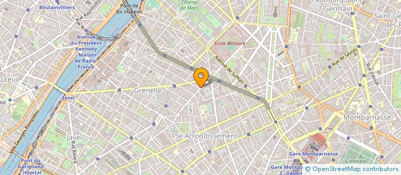 localisation de l'entreprise PRB  PARIS