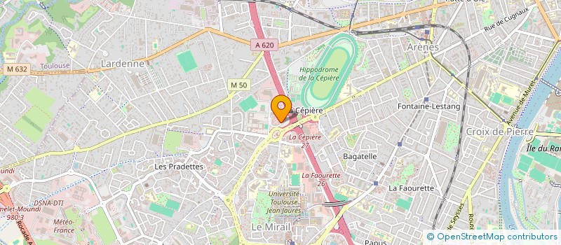 localisation de l'entreprise PRB CONSULTANT  TOULOUSE