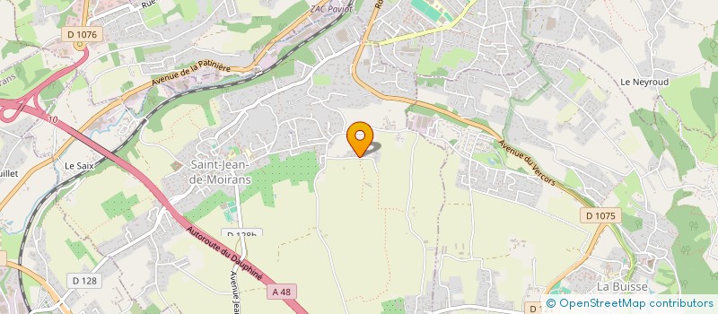 localisation de l'entreprise PRCI IMMO  MOIRANS