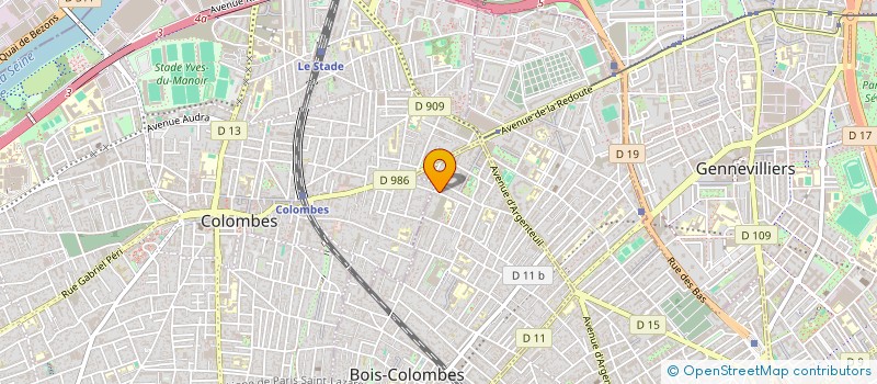 localisation de l'entreprise PRE CARRE à BOIS-COLOMBES