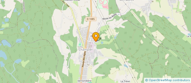 localisation de l'entreprise PRE D'OR  CHAMPIER