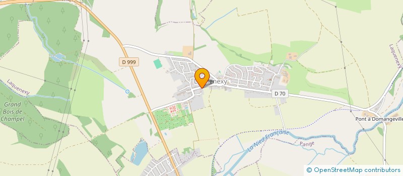 localisation de l'entreprise PRE DE PUITS  LAQUENEXY