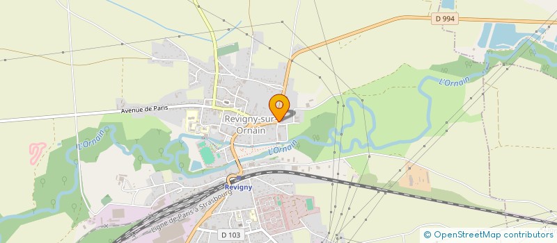 localisation de l'entreprise PRE ET RETRAITES DE REVIGNY ET ENVIRONS à REVIGNY-SUR-ORNAIN