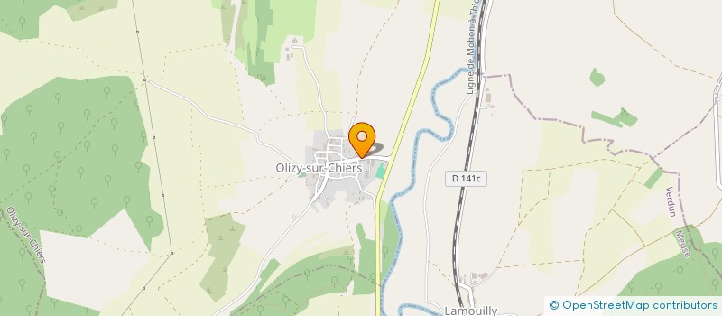 localisation de l'entreprise PRE LA DAME à OLIZY-SUR-CHIERS