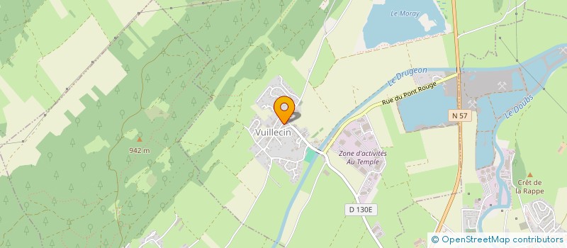 localisation de l'entreprise PRE LIALLE  HOUTAUD