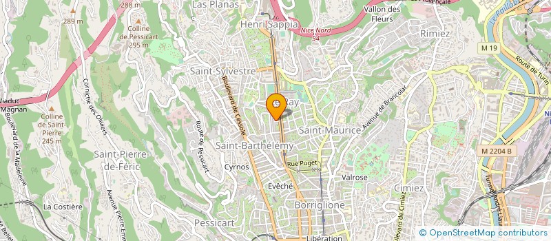 localisation de l'entreprise PRE NOUVELLE FRANCE à NICE