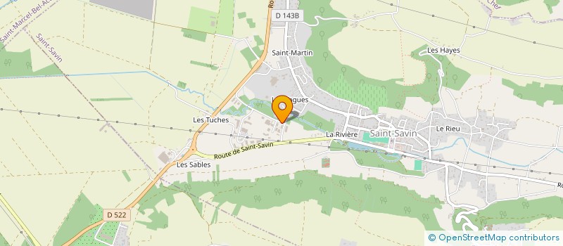 localisation de l'entreprise PRE PIRAUD SCI à SAINT-SAVIN