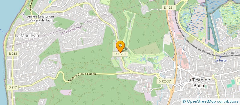 localisation de l'entreprise PRE PITO à LA TESTE-DE-BUCH