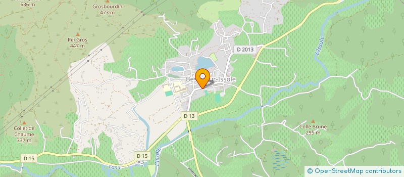localisation de l'entreprise PRE SABENS à BESSE-SUR-ISSOLE
