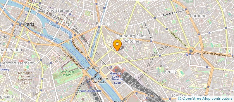 localisation de l'entreprise PRE SAINT-GERVAIS  PARIS