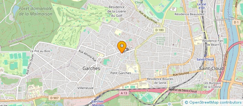 localisation de l'entreprise PRE SAINT-JEAN FC. à GARCHES