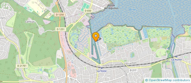 localisation de l'entreprise PRE SALE  LA TESTE-DE-BUCH