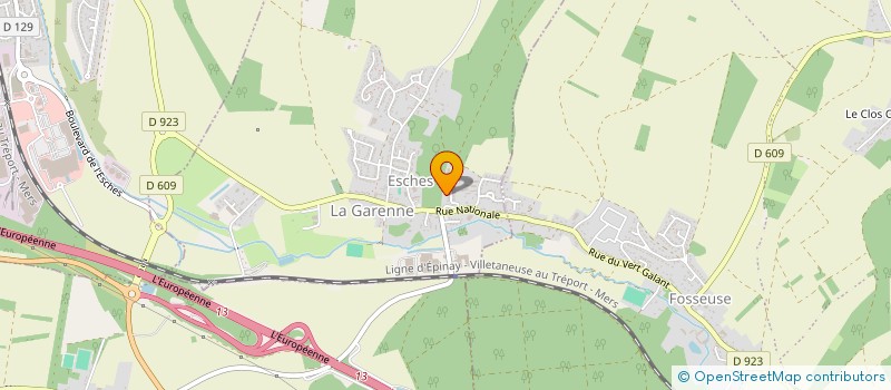 localisation de l'entreprise PRE-SIGN à ESCHES
