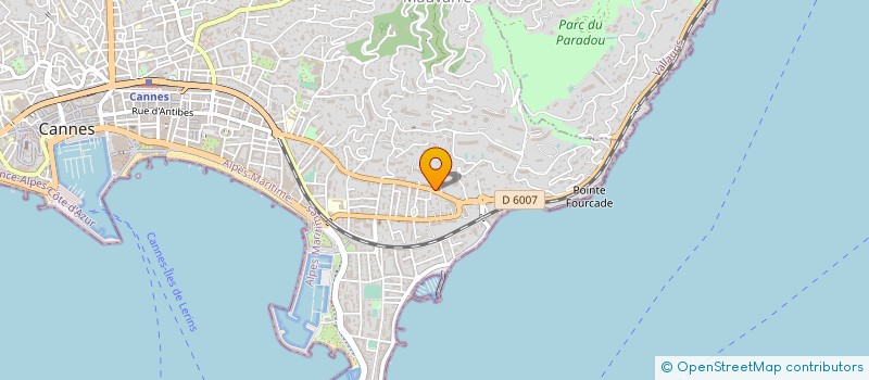 localisation de l'entreprise PRE-STRATEGIES à NICE