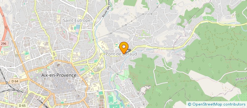 localisation de l'entreprise PREBAC à AIX-EN-PROVENCE