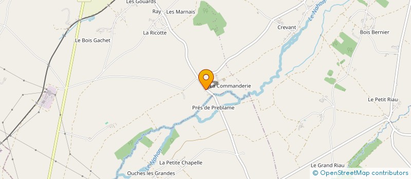 localisation de l'entreprise PREBLAME à VAL-FOUZON