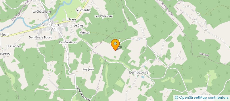 localisation de l'entreprise PREBOT LEBLOND  SAINT-JORY-DE-CHALAIS