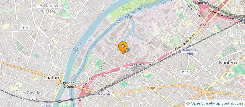 localisation de l'entreprise PRECABLAGE-PRIORITY-SERVICES à NANTERRE