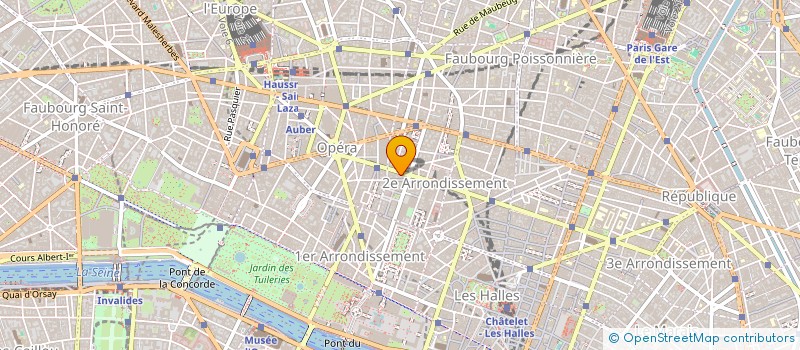 localisation de l'entreprise PRECARDIA à PARIS
