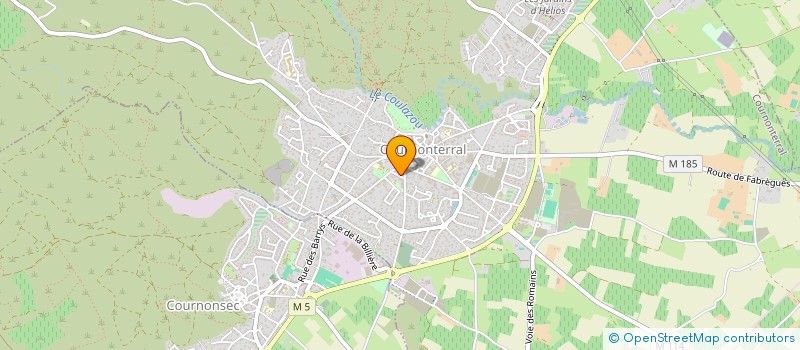 localisation de l'entreprise PRECELLIS à COURNONTERRAL