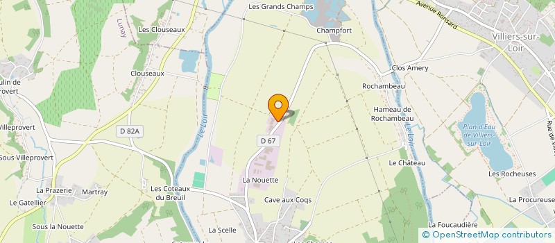 localisation de l'entreprise PRECICAST FINANCE à THORE-LA-ROCHETTE