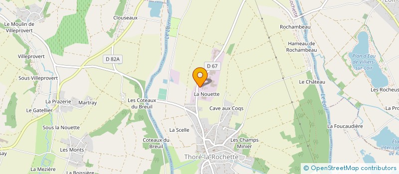 localisation de l'entreprise PRECICAST SA à THORE-LA-ROCHETTE