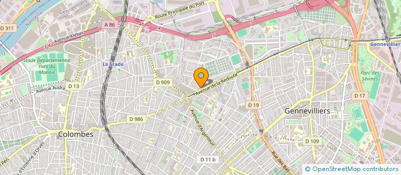 localisation de l'entreprise PRECIDACTYL à ASNIERES-SUR-SEINE