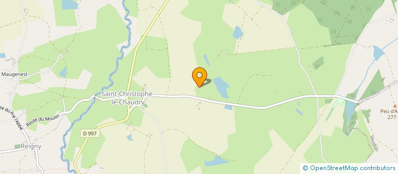 localisation de l'entreprise PRECIEUX BOCAGE DE ST CHRISTOPHE  SAINT-CHRISTOPHE-LE-CHAUDRY