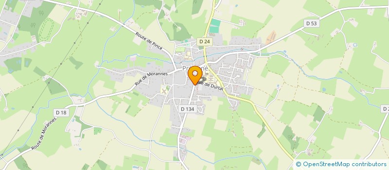 localisation de l'entreprise PRECIGNE, TOUTE UNE HISTOIRE  PRECIGNE