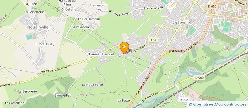 localisation de l'entreprise PRECIMECA à CHERBOURG-EN-COTENTIN