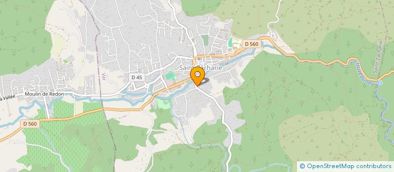 localisation de l'entreprise PRECIO SERVICES à SAINT-ZACHARIE