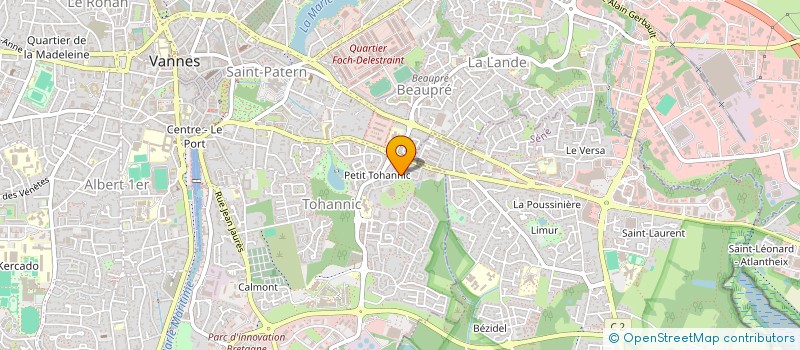 localisation de l'entreprise PRECIPIO HOLDING à VANNES