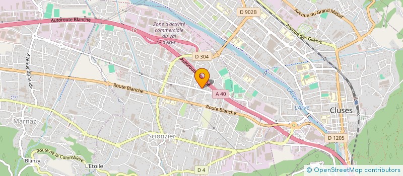 localisation de l'entreprise PRECIREX PARTICIPATION  SCIONZIER