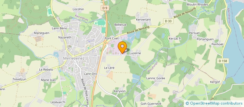localisation de l'entreprise PRECIS 2000 TECHNOLOGIES à MERLEVENEZ