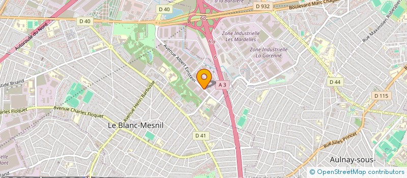 localisation de l'entreprise PRECIS à LE BLANC-MESNIL