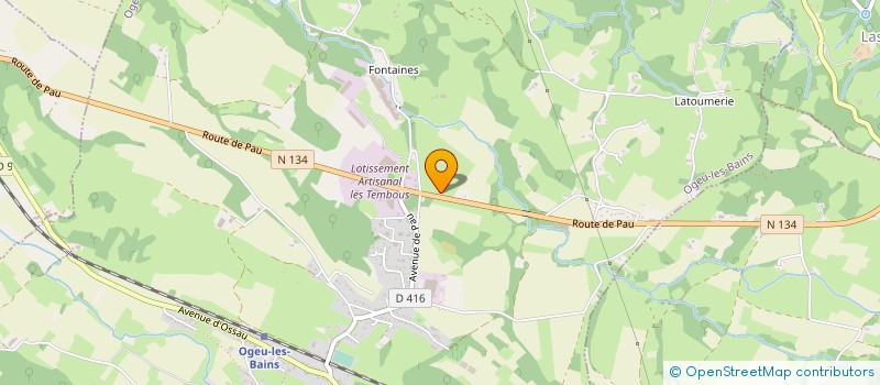 localisation de l'entreprise PRECIS AFFUTAGE BEARN  HERRERE