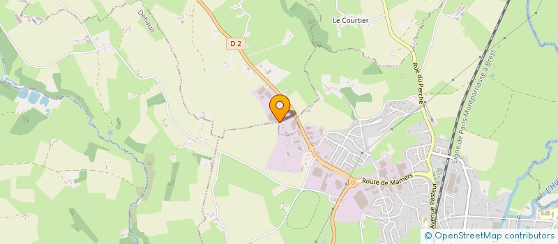 localisation de l'entreprise PRECIS'FINANCES  LA CHAPELLE-DU-BOIS