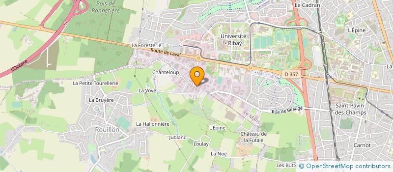 localisation de l'entreprise PRECIS&MANS à LE MANS