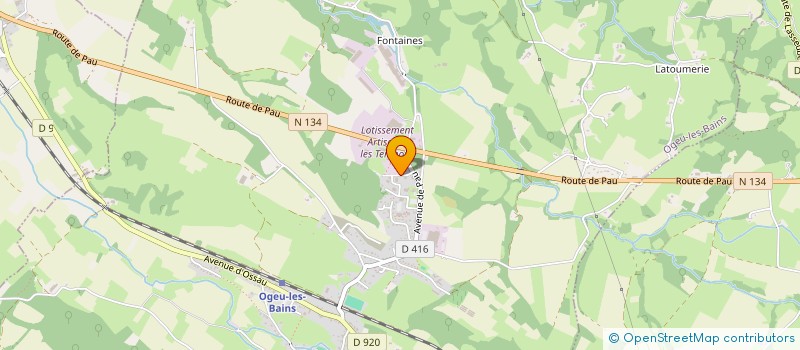 localisation de l'entreprise PRECISION CASTPARTS CORP FRANCE à OGEU-LES-BAINS