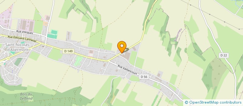localisation de l'entreprise PRECISION COMPONENTS INDUSTRIES  SAINT-NICOLAS-D'ALIERMONT