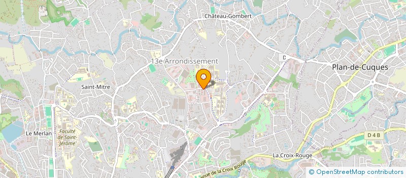 localisation de l'entreprise PRECISION INSTRUMENTS à ALLAUCH