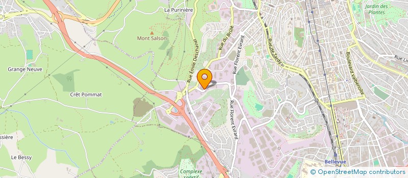 localisation de l'entreprise PRECISION MECANIQUE APPLIQUEE  SAINT-ETIENNE