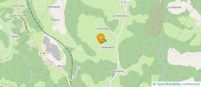 localisation de l'entreprise PRECISION MECANIQUE DE BRIVE à MALEMORT