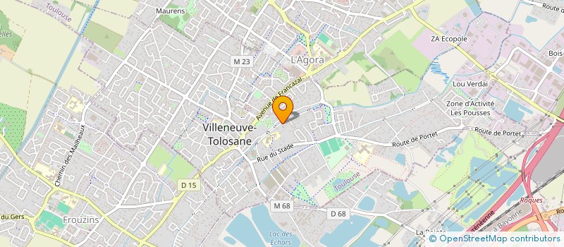 localisation de l'entreprise PRECISION MIDI PYRENEES à ROQUETTES